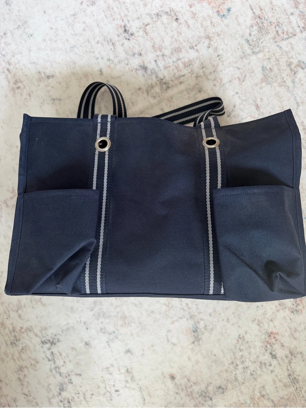 Vintage Thirty-One Canvas Tote Bag